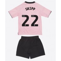 Leicester City Oliver Skipp #22 Tretí Detský futbalový dres 2025-26 Krátky Rukáv (+ trenírky)